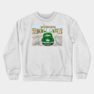 Classic car green Crewneck Sweatshirt